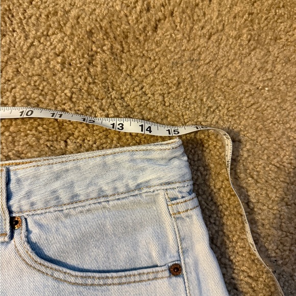 Levi's Blue Jean Shorts Relaxed Fit Cuffed Hem - Picture 5 of 8